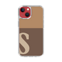 Slim Protection Case［ Original - initial two tone - S brown ］