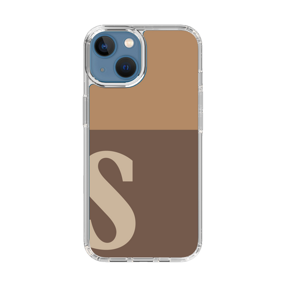 Slim Protection Case［ Original - initial two tone - S brown ］