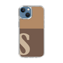 Slim Protection Case［ Original - initial two tone - S brown ］