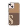 Slim Protection Case［ Original - initial two tone - S brown ］