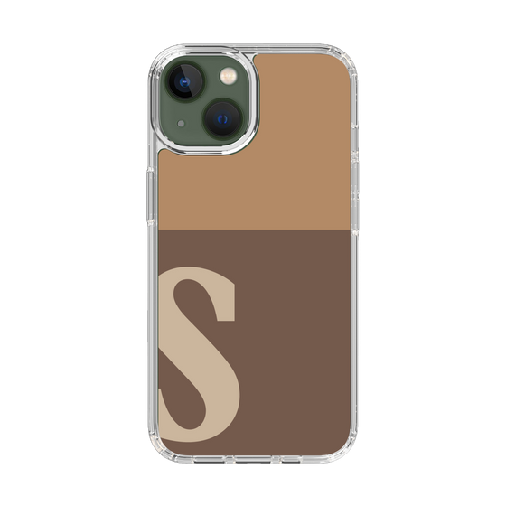 Slim Protection Case［ Original - initial two tone - S brown ］
