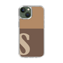 Slim Protection Case［ Original - initial two tone - S brown ］