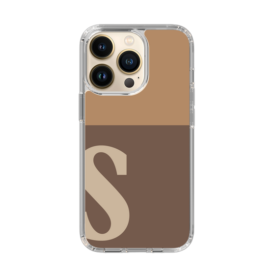 Slim Protection Case［ Original - initial two tone - S brown ］