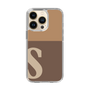Slim Protection Case［ Original - initial two tone - S brown ］
