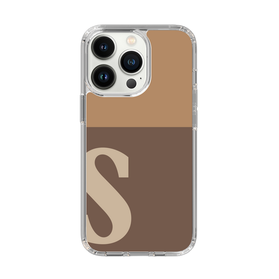 Slim Protection Case［ Original - initial two tone - S brown ］