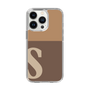 Slim Protection Case［ Original - initial two tone - S brown ］