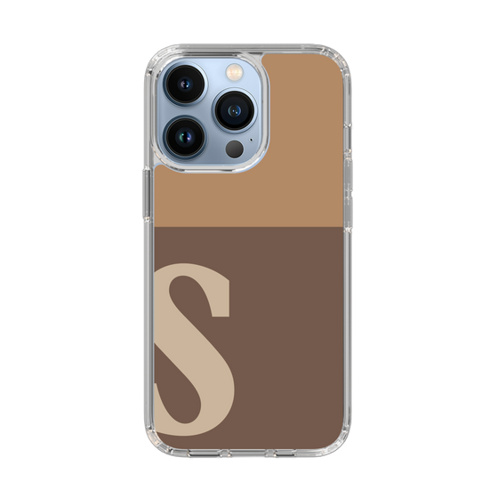 Slim Protection Case［ Original - initial two tone - S brown ］