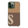 Slim Protection Case［ Original - initial two tone - S brown ］