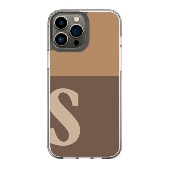Slim Protection Case［ Original - initial two tone - S brown ］