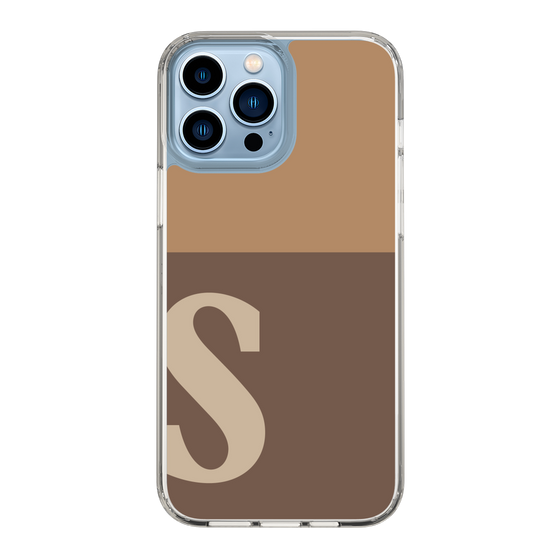 Slim Protection Case［ Original - initial two tone - S brown ］