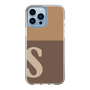 Slim Protection Case［ Original - initial two tone - S brown ］