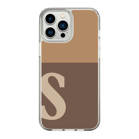 Slim Protection Case［ Original - initial two tone - S brown ］
