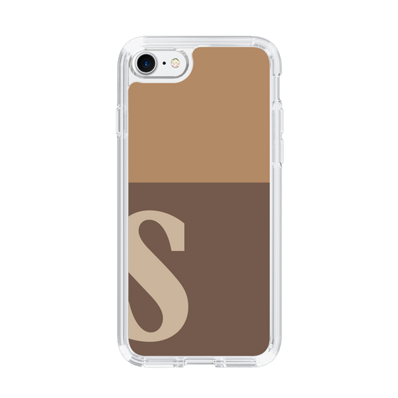 Slim Protection Case［ Original - initial two tone - S brown ］
