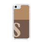 Slim Protection Case［ Original - initial two tone - S brown ］