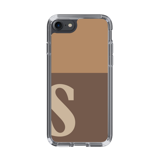 Slim Protection Case［ Original - initial two tone - S brown ］