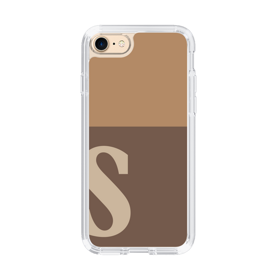 Slim Protection Case［ Original - initial two tone - S brown ］