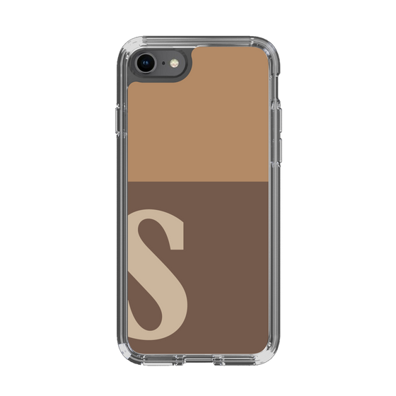 Slim Protection Case［ Original - initial two tone - S brown ］