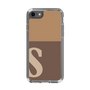 Slim Protection Case［ Original - initial two tone - S brown ］