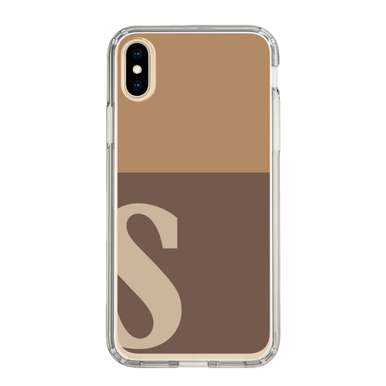 Slim Protection Case［ Original - initial two tone - S brown ］