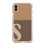 Slim Protection Case［ Original - initial two tone - S brown ］