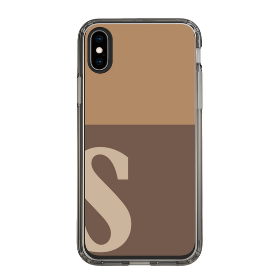 Slim Protection Case［ Original - initial two tone - S brown ］