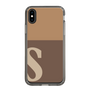 Slim Protection Case［ Original - initial two tone - S brown ］