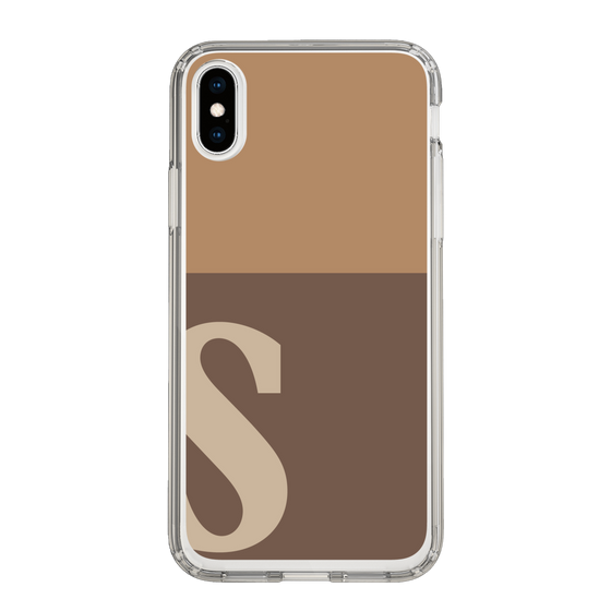 Slim Protection Case［ Original - initial two tone - S brown ］