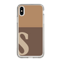 Slim Protection Case［ Original - initial two tone - S brown ］