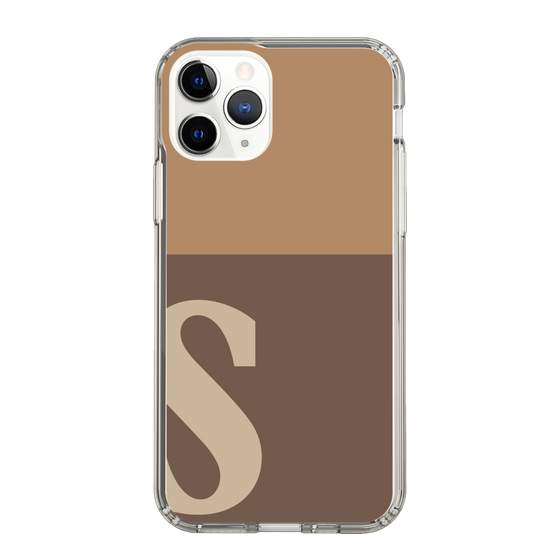 Slim Protection Case［ Original - initial two tone - S brown ］