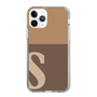 Slim Protection Case［ Original - initial two tone - S brown ］