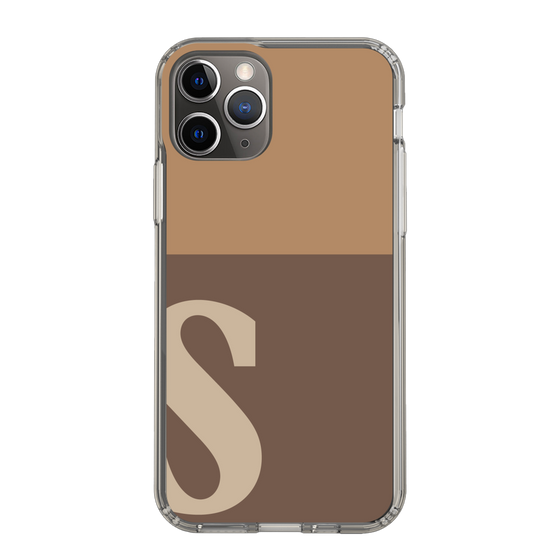 Slim Protection Case［ Original - initial two tone - S brown ］