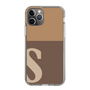 Slim Protection Case［ Original - initial two tone - S brown ］