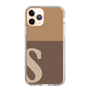 Slim Protection Case［ Original - initial two tone - S brown ］
