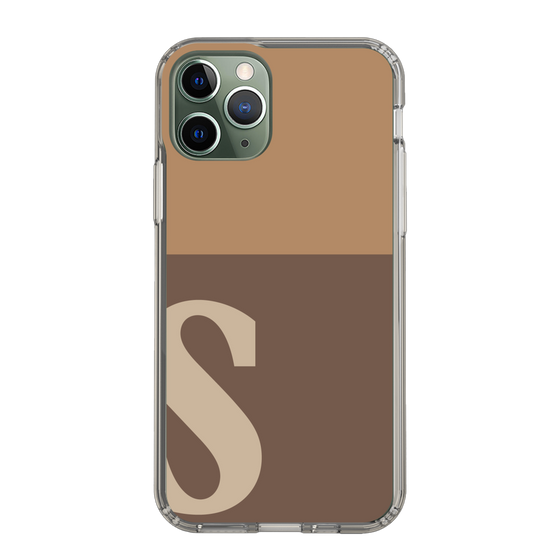 Slim Protection Case［ Original - initial two tone - S brown ］