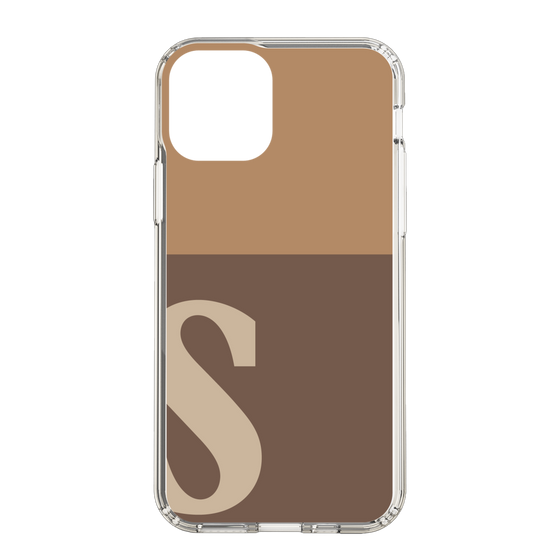 Slim Protection Case［ Original - initial two tone - S brown ］