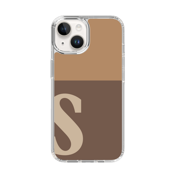 Slim Protection Case［ Original - initial two tone - S brown ］