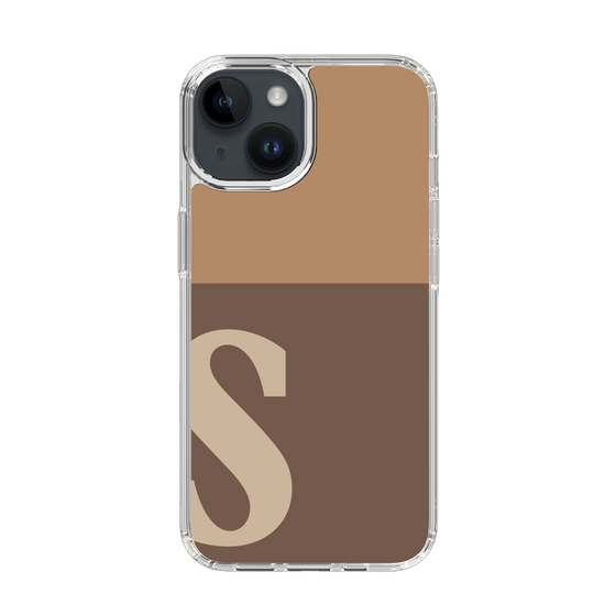 Slim Protection Case［ Original - initial two tone - S brown ］