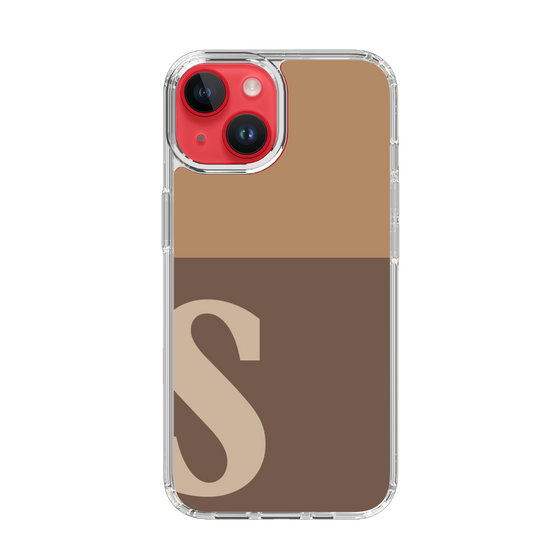Slim Protection Case［ Original - initial two tone - S brown ］