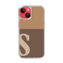Slim Protection Case［ Original - initial two tone - S brown ］