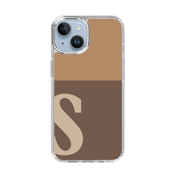 Slim Protection Case［ Original - initial two tone - S brown ］