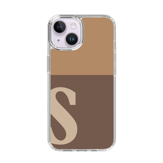 Slim Protection Case［ Original - initial two tone - S brown ］