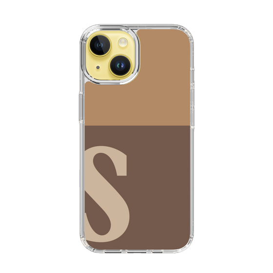 Slim Protection Case［ Original - initial two tone - S brown ］