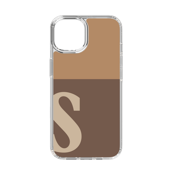 Slim Protection Case［ Original - initial two tone - S brown ］