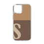 Slim Protection Case［ Original - initial two tone - S brown ］