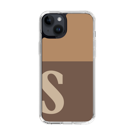 Slim Protection Case［ Original - initial two tone - S brown ］