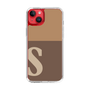 Slim Protection Case［ Original - initial two tone - S brown ］