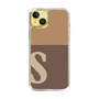 Slim Protection Case［ Original - initial two tone - S brown ］