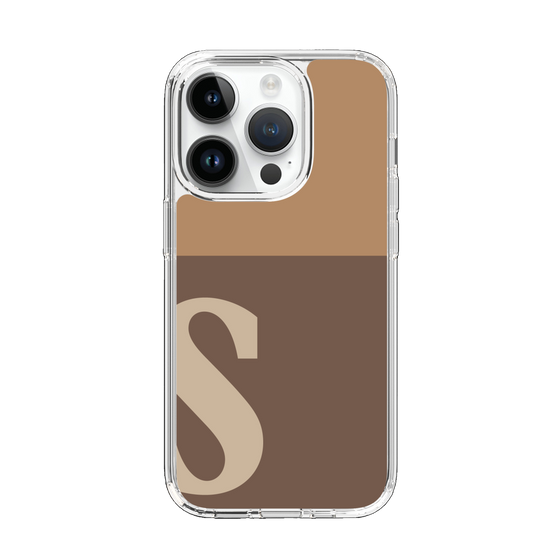 Slim Protection Case［ Original - initial two tone - S brown ］