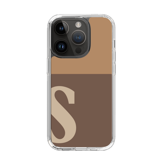 Slim Protection Case［ Original - initial two tone - S brown ］
