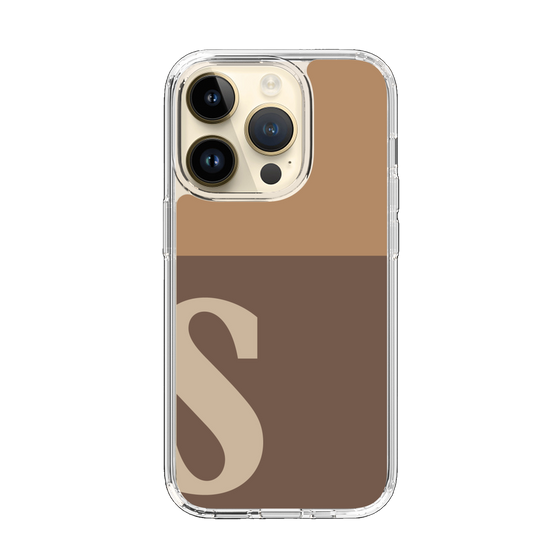 Slim Protection Case［ Original - initial two tone - S brown ］